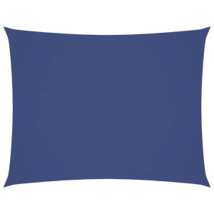 vidaXL Sonnensegel Oxford-Gewebe Rechteckig 3x4 m Blau 135540