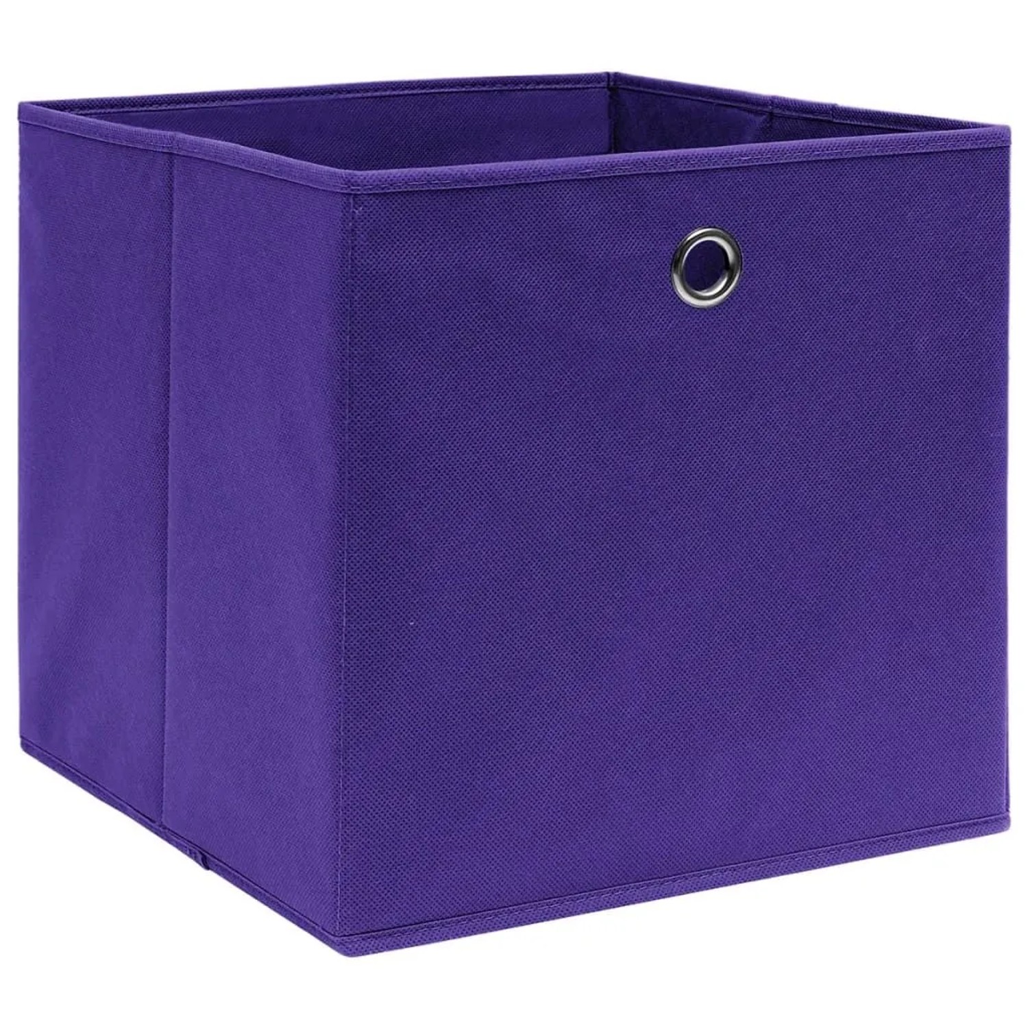 vidaXL Aufbewahrungsboxen 10 Stk Vliesstoff 28x28x28 cm Lila 325213