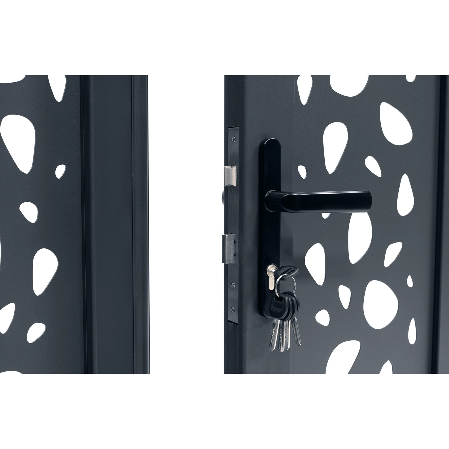 Casanoov Schwenktor Sunny 400x120cm Aluminium & Tanker B250 Motorisierung_8