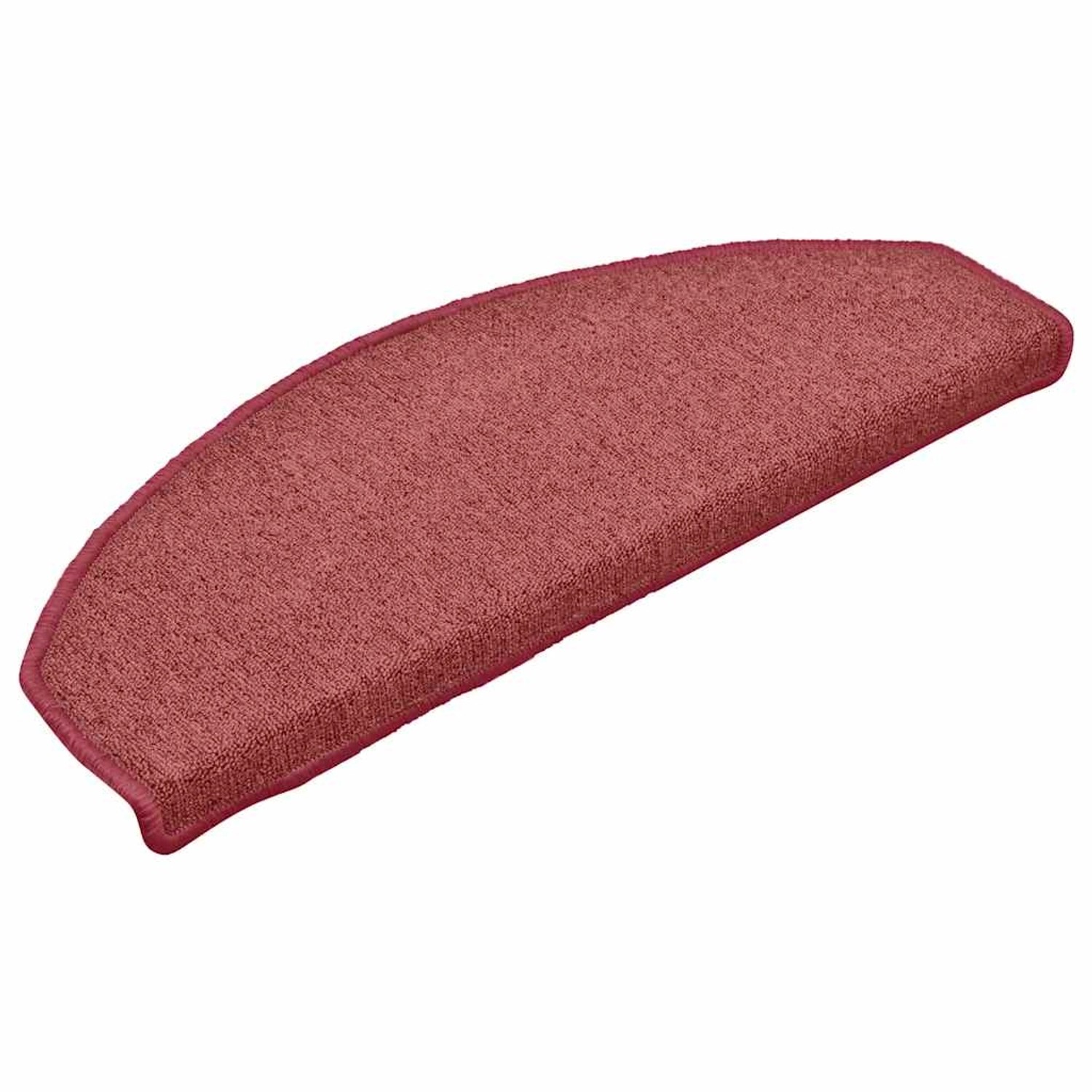 vidaXL Stufenmatten 30 Stk 65x24x4 cm Bordeaux Halbrund Groß 3365763 günstig online kaufen