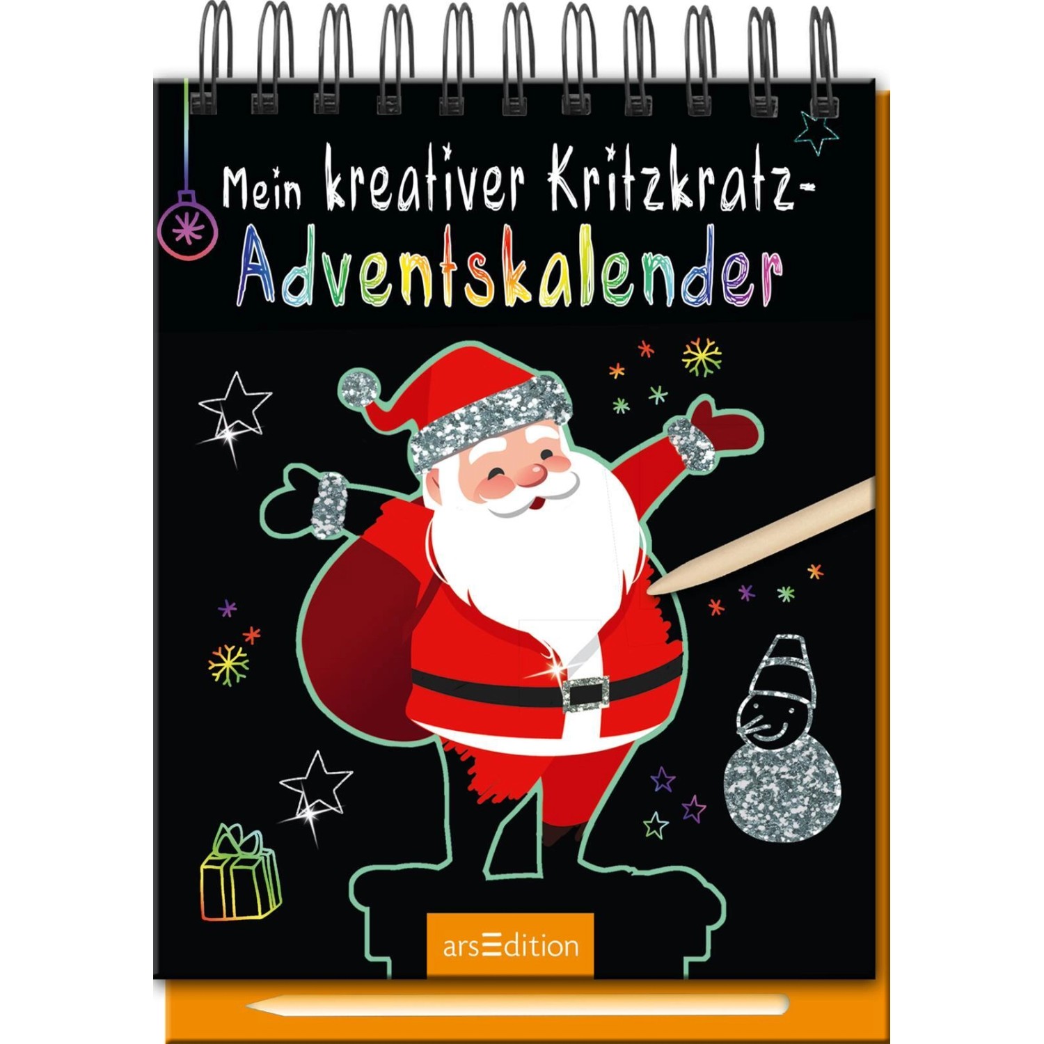 Mein kreativer Kritzkratz-Adventskalender