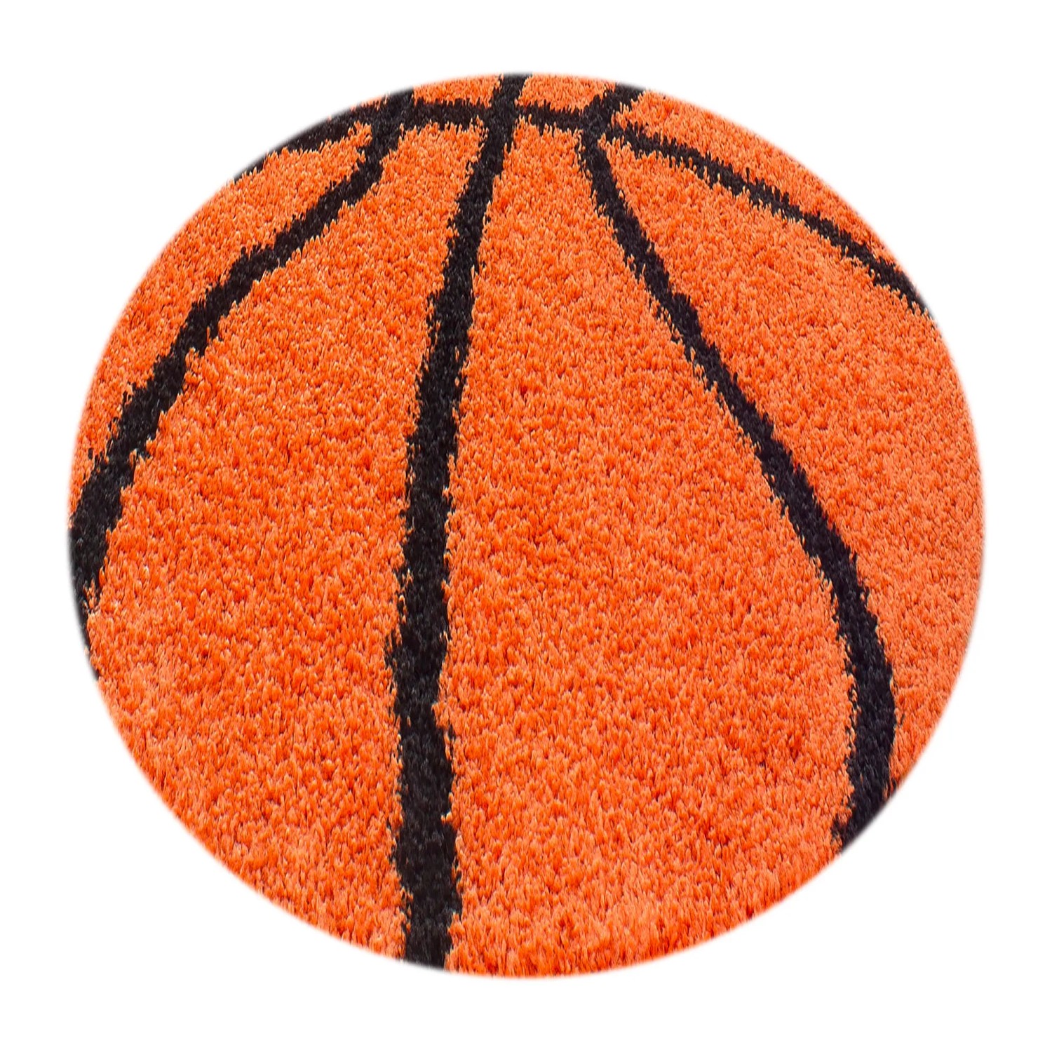 Ayyildiz Kinderteppich Fun 6002 Orange Ø 100 cm