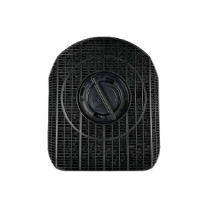 AIR2GO Aktivkohlefilter für TurboAir Dunstabzugshaube, 2er-Set, schwarz.