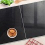 Tulup Herdabdeckplatte 2er Set 40x52cm aus Glas, auch als Schneidebrett und Spritzschutz nutzbar.