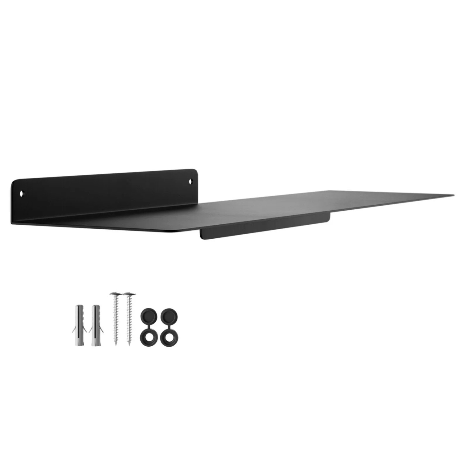 Thumbnail - SOTECH Design Wandregal HOVER-VI 450 x 130 x 60 mm Schwarz für Wandmontage