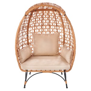 Kobolo Loungesessel COCOON mit Metallgestell und Kissen