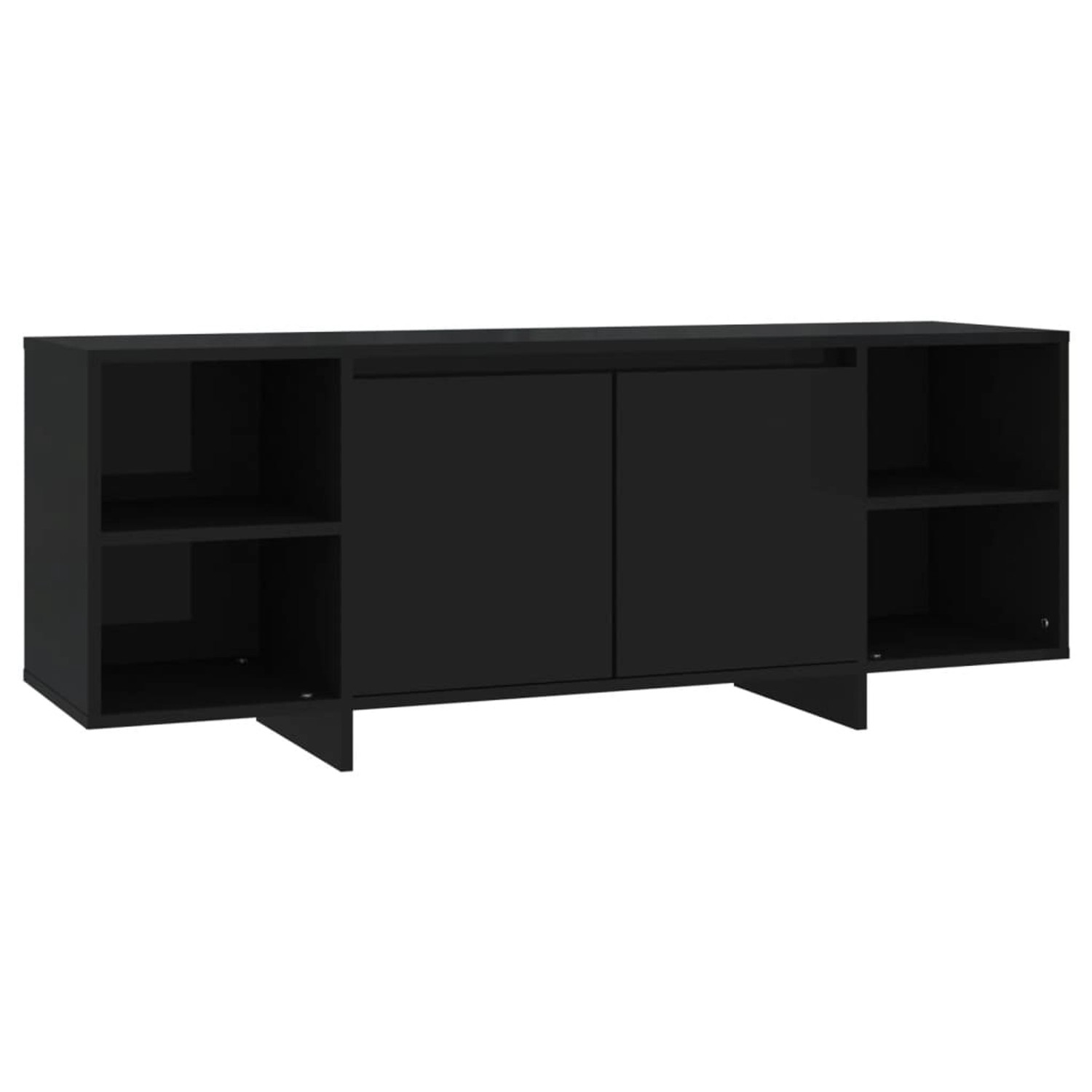 Vidaxl Tv-schrank Schwarz 130x35x50 Cm Spanplatte günstig online kaufen