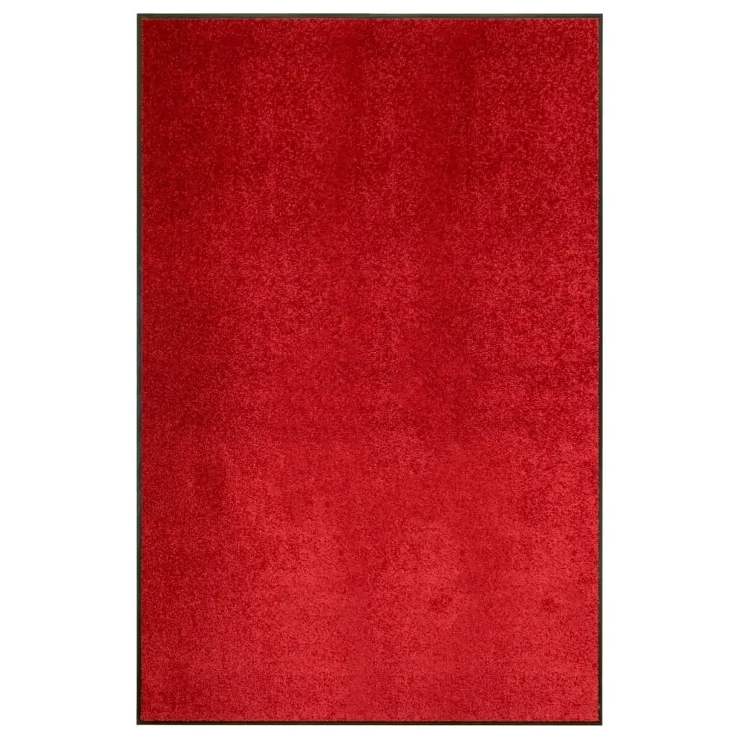 vidaXL Fußmatte Waschbar Rot 120x180 cm 323426 günstig online kaufen