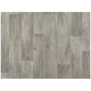 PVC-Bodenbelag Primaflor Turin Eiche Grau, strukturierte Holzoptik.