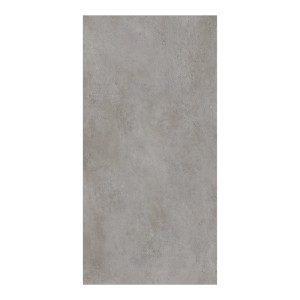 Graue Feinsteinzeug Bodenfliese (59,8x29,8 cm) in Betonoptik für Innen- und Außenbereiche.