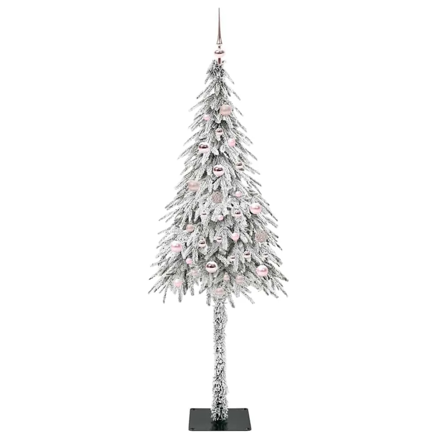 vidaXL Weihnachtsbaum mit 150 LEDs Weiß 150 cm PE und Stahl 3396218