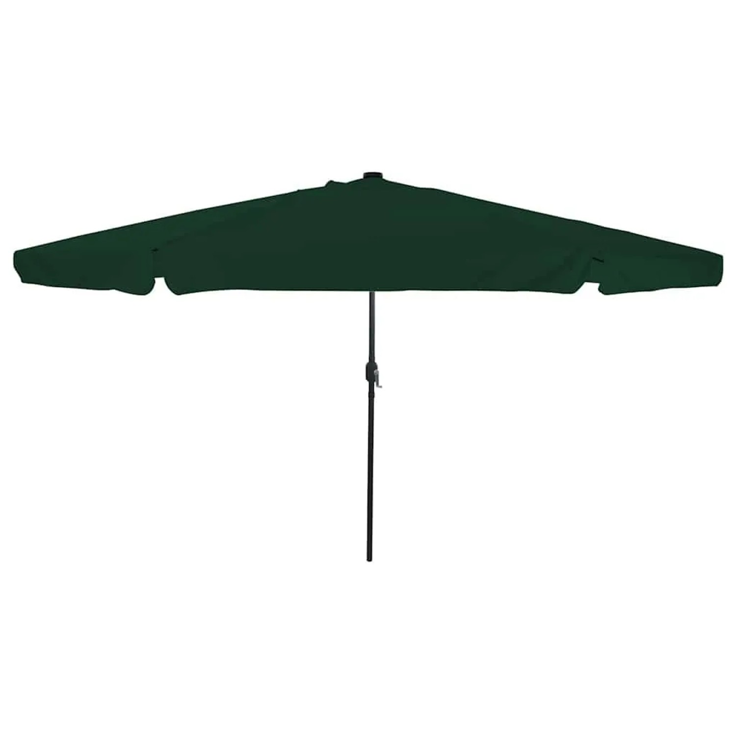 vidaXL Gartenparasol Grün und Schwarz 395 x 395 x 245 cm 42003645 günstig online kaufen