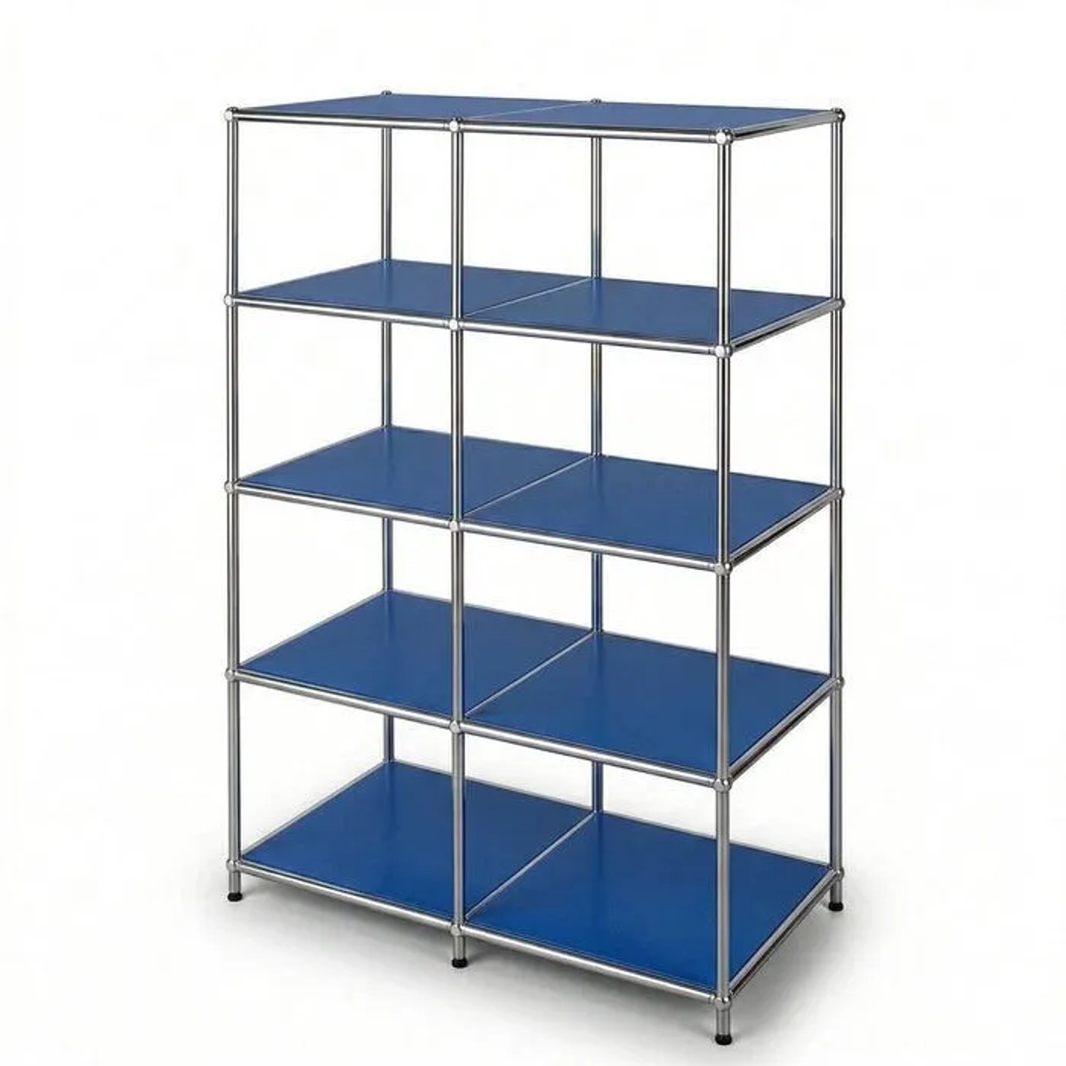 Floordirekt Metallregal Concept Epure MK-015 Standregal 78 x 40 x 118 cm Blau