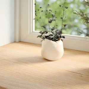 vidaXL Fensterbänke 2 Stk Unbehandelt 90x40x2 cm Massivholz Eiche 4009119