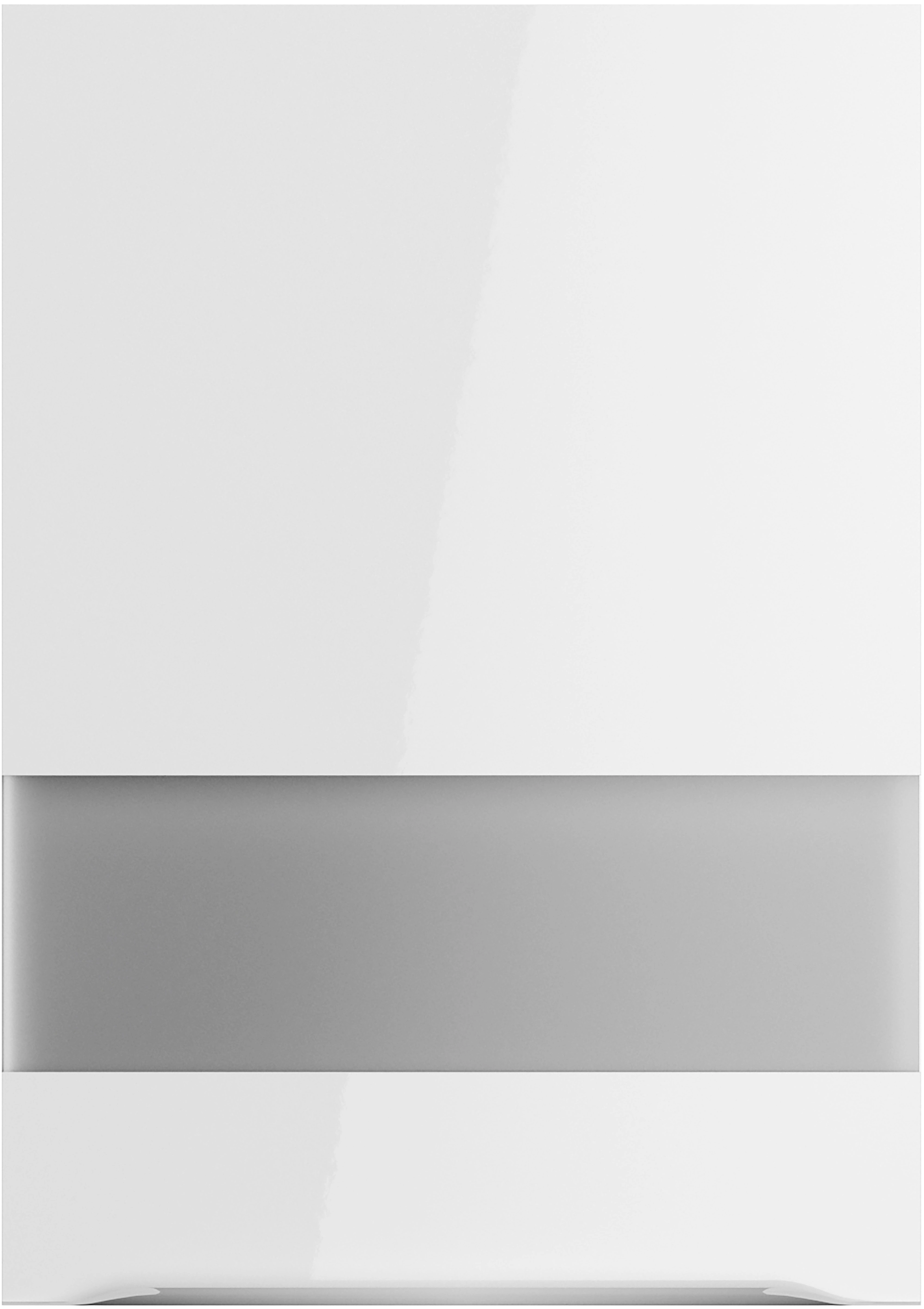 Optifit Oberschrank mit Glassegment Arvid986 50 cm x 70,4 cm x 34,9 cm Weiß  kaufen bei OBI | Hängeschränke