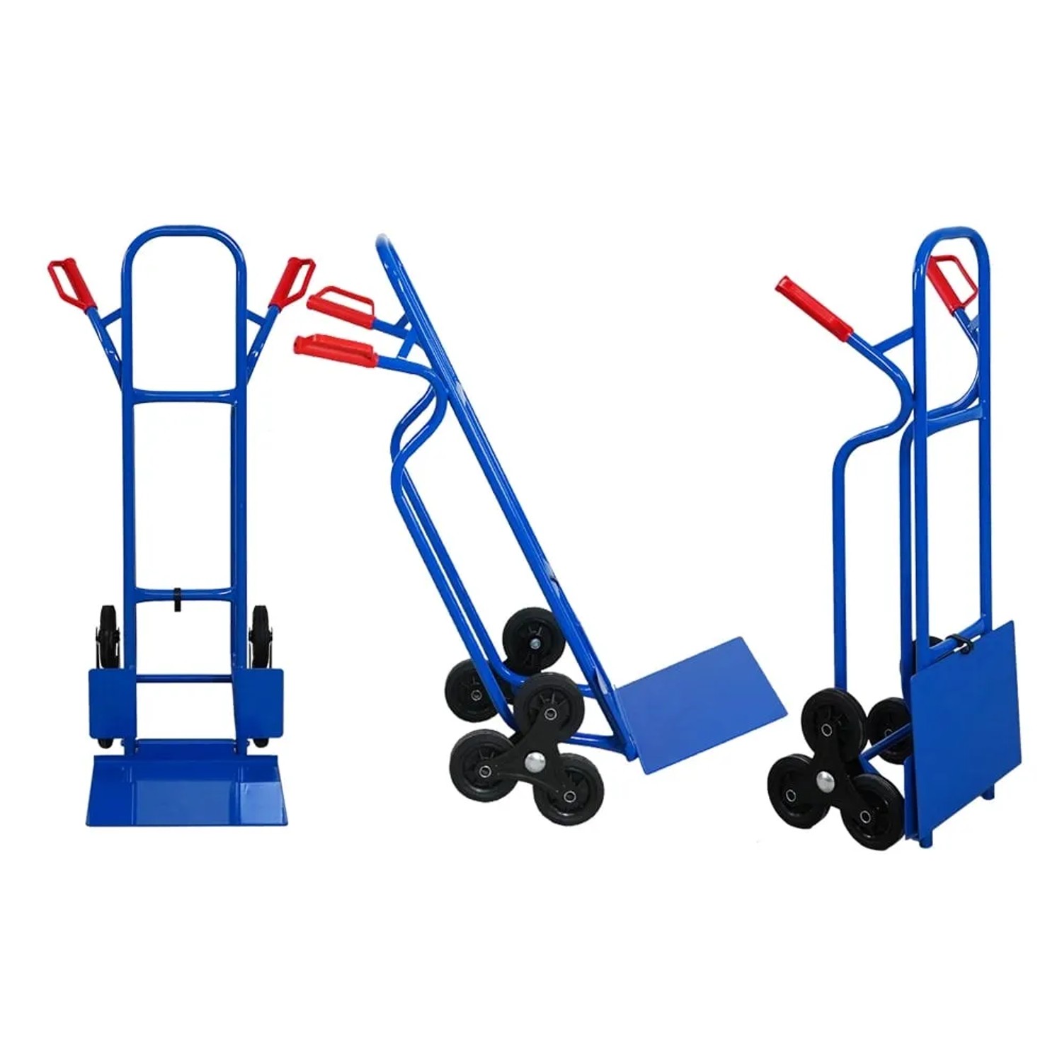 Klappbare Alu-Treppensackkarre ELEPHANT | Traglast 70kg | HxBxT 100x39x47cm | Aluminiumrahmen, ergonomische Griffe, pannensichere Vollgummibereifung | Schwarz | Treppensteiger Transportkarre Staplerkarre Klappbare Alu-Treppensackkarre ELEPHANT | Traglast 70kg | HxBxT 100x39x47cm | Aluminiumrahmen, ergonomische Griffe, pannensichere Vollgummibereifung | Schwarz | Treppensteiger Transportkarre Staplerkarre