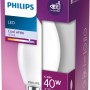 Philips LED-Lampe E14 Kerzenform, 4,3W, 470lm, neutralweiß im Karton.