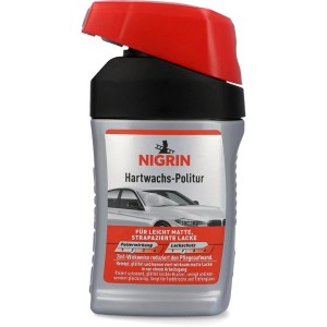 Nigrin Hartwachs-Politur 300ml für Autopflege: Reinigt, glättet und konserviert Lacke.