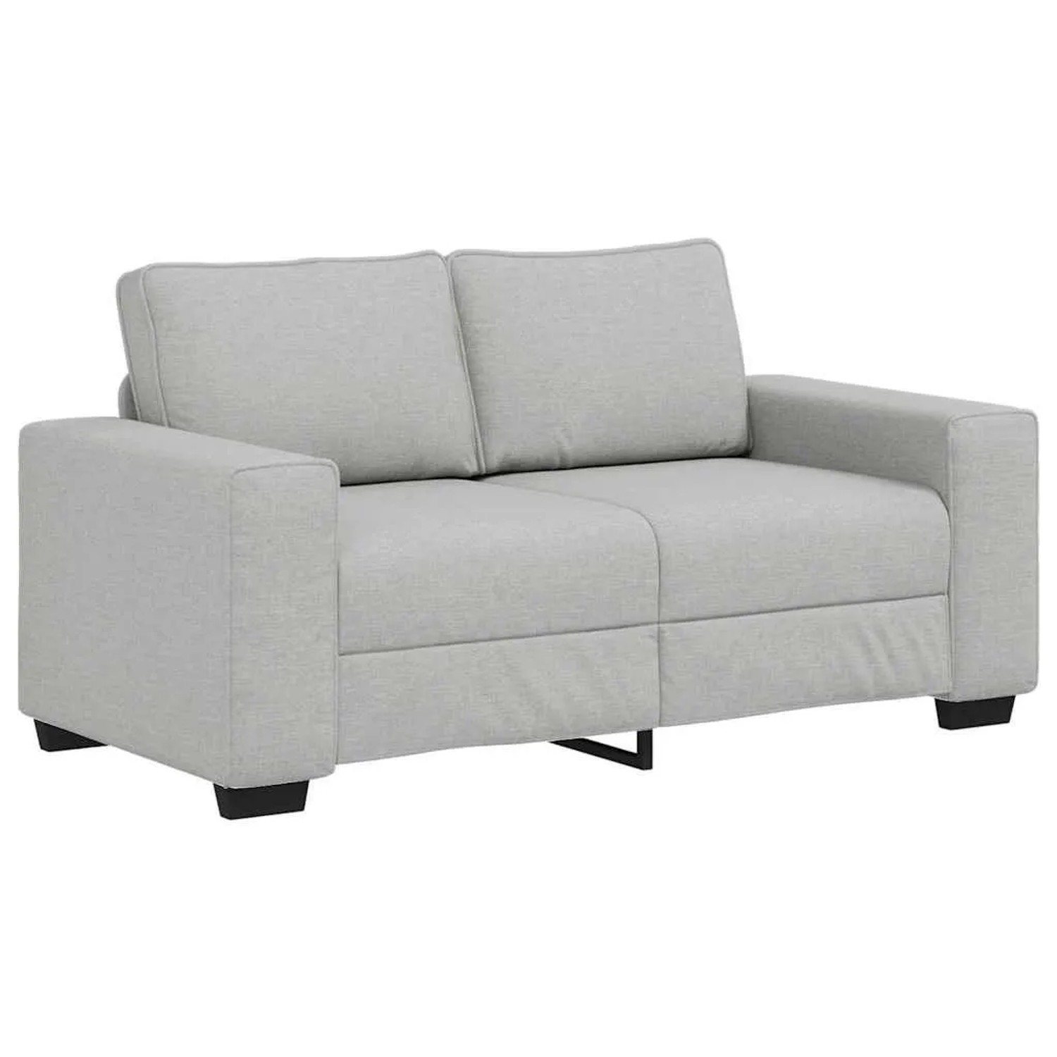 vidaXL 2-Sitzer-Sofa Wolkengrau 120 cm Stoff 4105164 günstig online kaufen