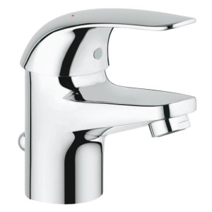 Grohe QuickFix Waschtischarmatur Swift Chrom für moderne Badezimmer.