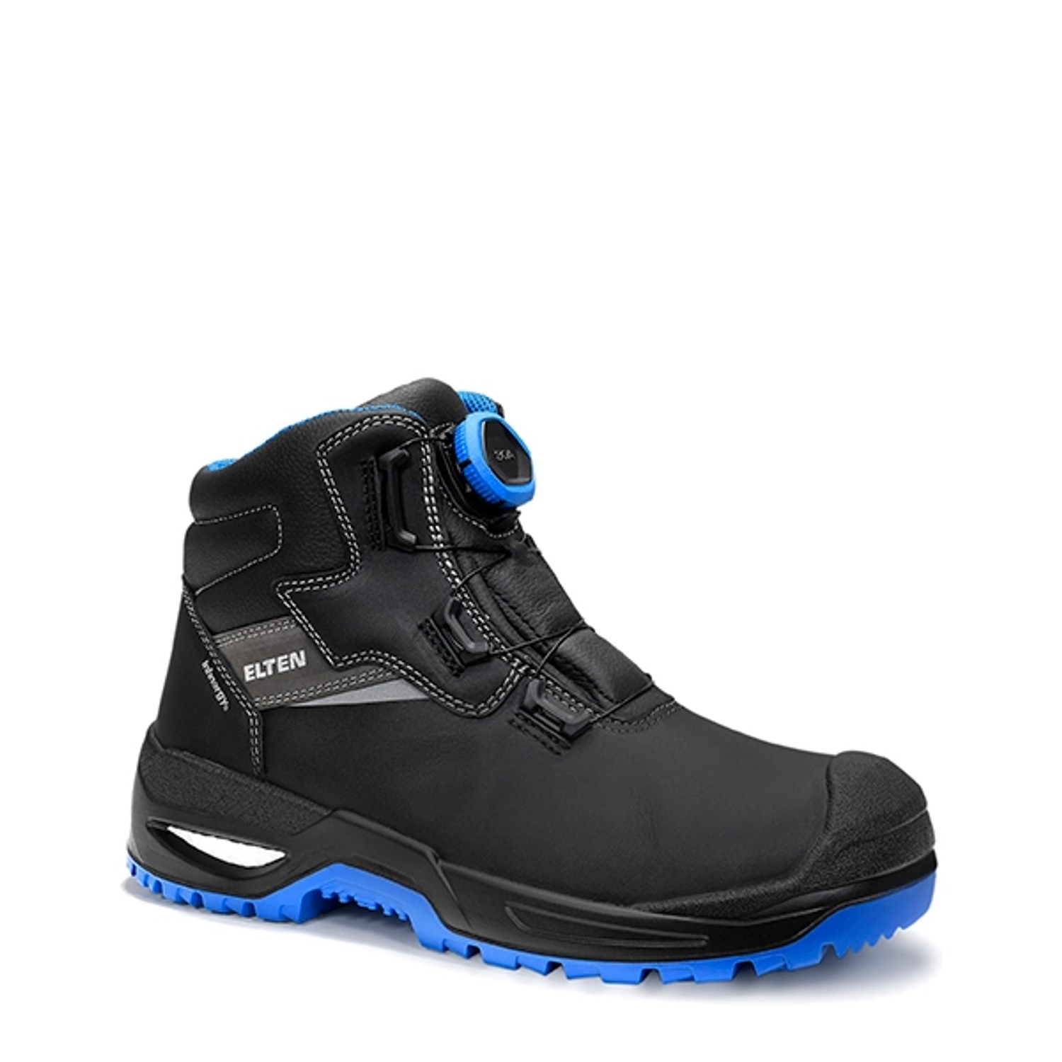 Elten Sicherheitsstiefel Stefano Xxsg Boa Black-Blue Mid Esd S3 Gr. 41