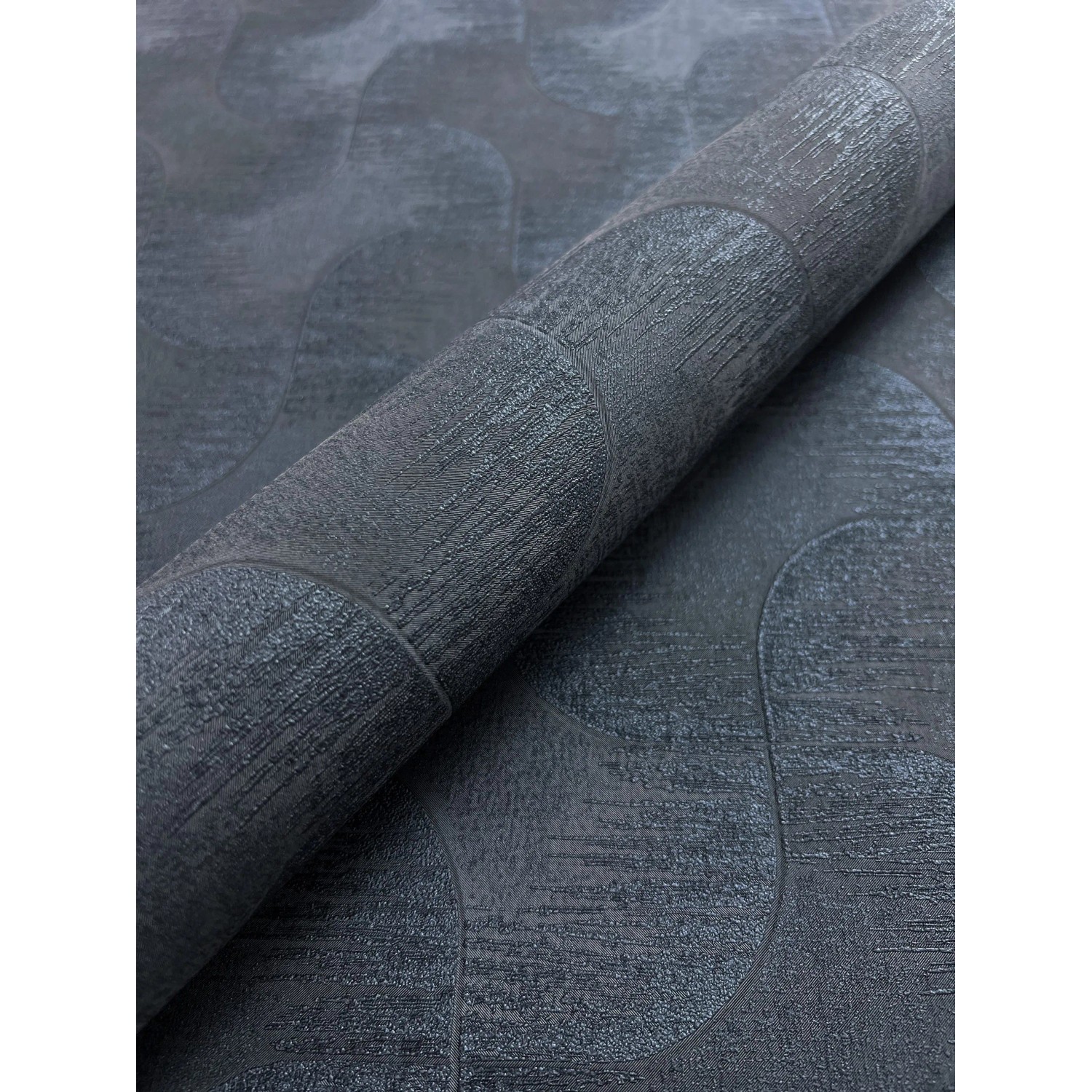 Newroom Vliestapete Kalon Night Blue Muster Glamour FSC®