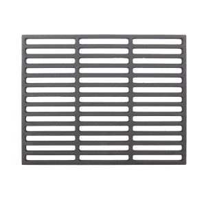 Rechteckiger, emaillierter TRUTZHOLM Grillrost (45x30 cm) aus Gusseisen.