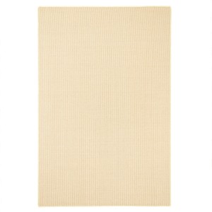 Cremefarbener Sisalteppich, Snapstyle Natur, klassisches Design, 160x160 cm.