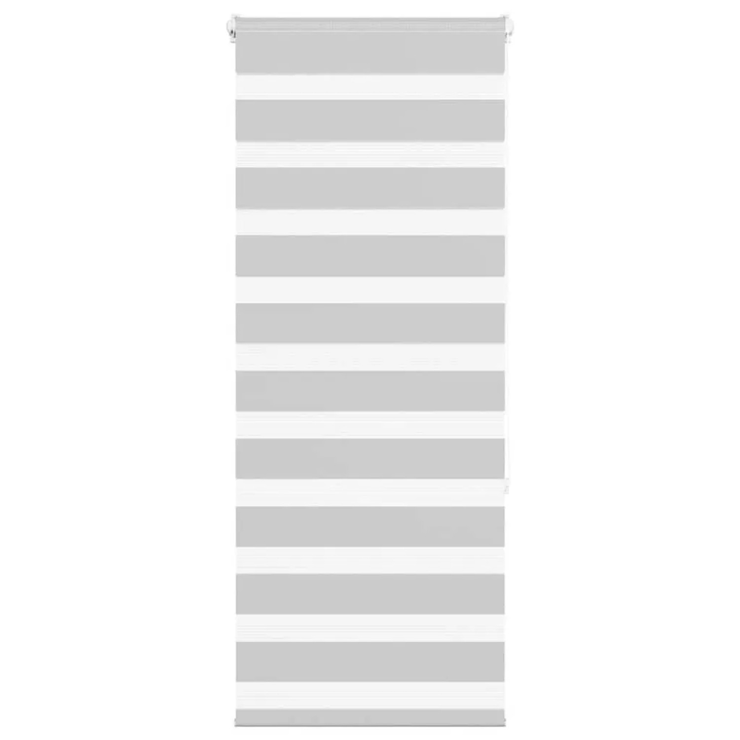 vidaXL Doppelrollo Hellgrau 60x150 cm Stoffbreite 55,9 cm Polyester 4014435 günstig online kaufen