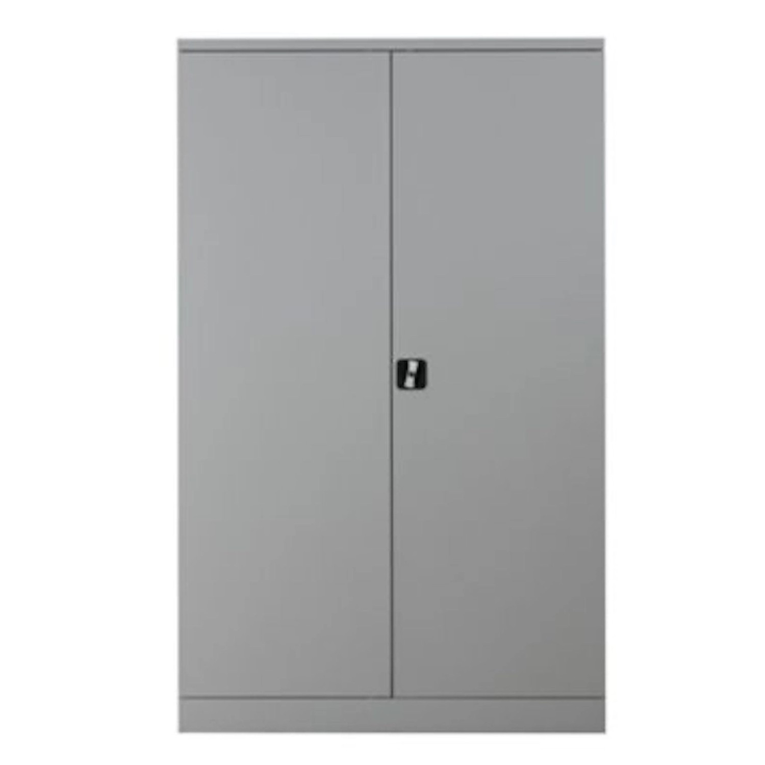 PROREGAL Stahlschrank Bee 4 Fachböden HxBxT 195 x 120 x 60 cm Pulverbeschichtetes & Verstärktes Fachbodenmaterial Grau &...