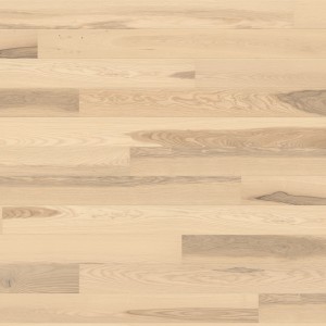 Living by Haro Parkett Esche Lichtweiß, strukturierte Landhausdiele mit 2V-Fuge.