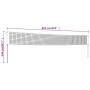 vidaXL Volleyballnetz Gelb und Schwarz 823x244 cm PE-Gewebe 93744_8