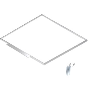 Floraworld Bodenrahmen aus Aluminium für Premium Gartengerätehaus mit Satteldach.