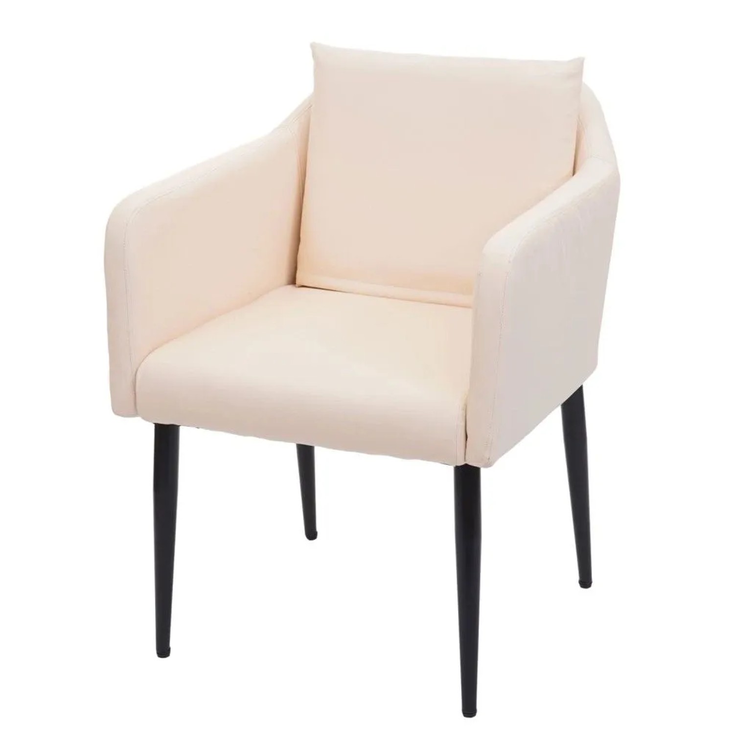 MCW Esszimmerstuhl H93 Kunstleder Creme-Beige