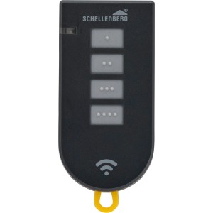 Schellenberg Funk-Handsender Smart Drive 4-Kanal in Anthrazit für Garagentorantriebe.