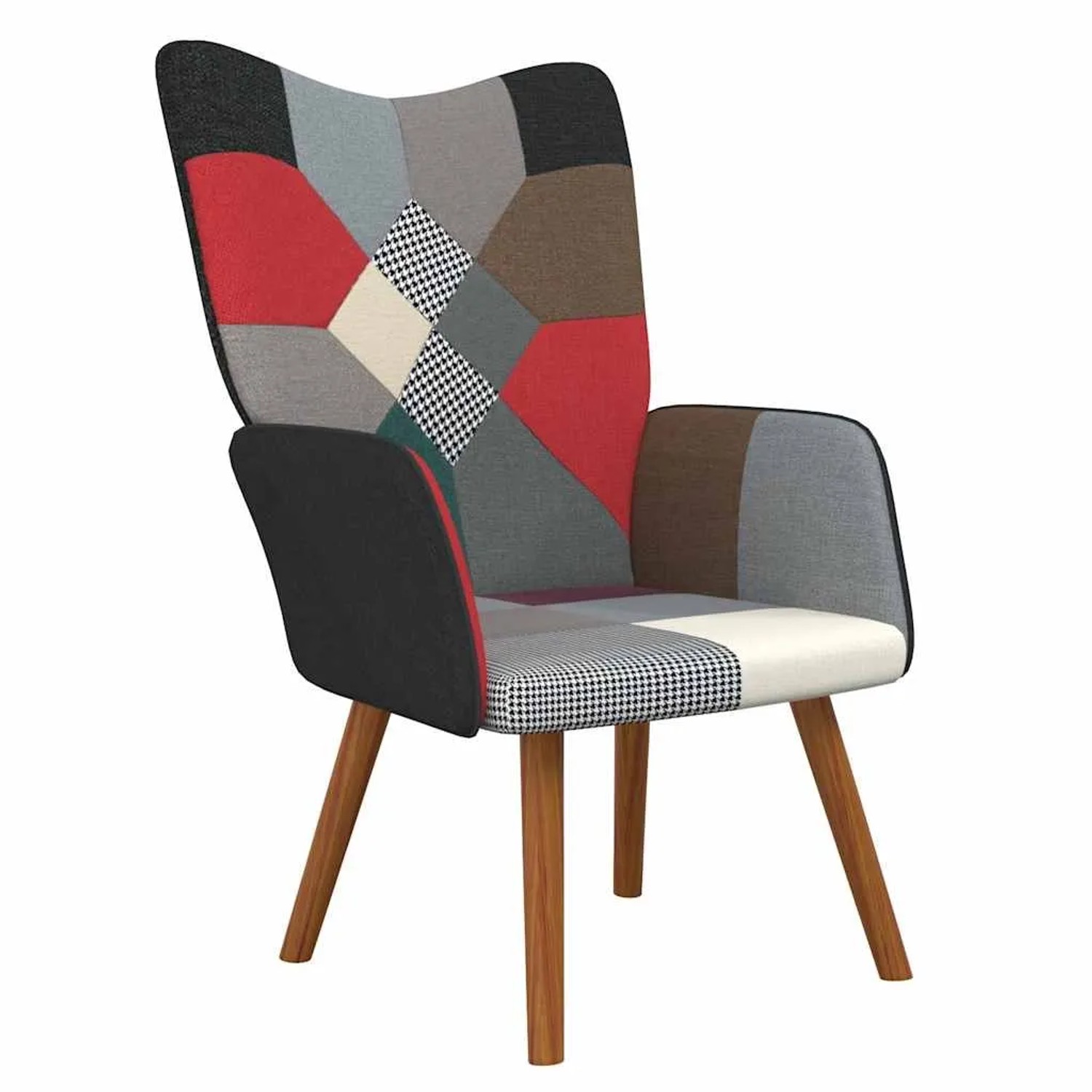 vidaXL Relaxsessel Patchwork Stoff 328195
