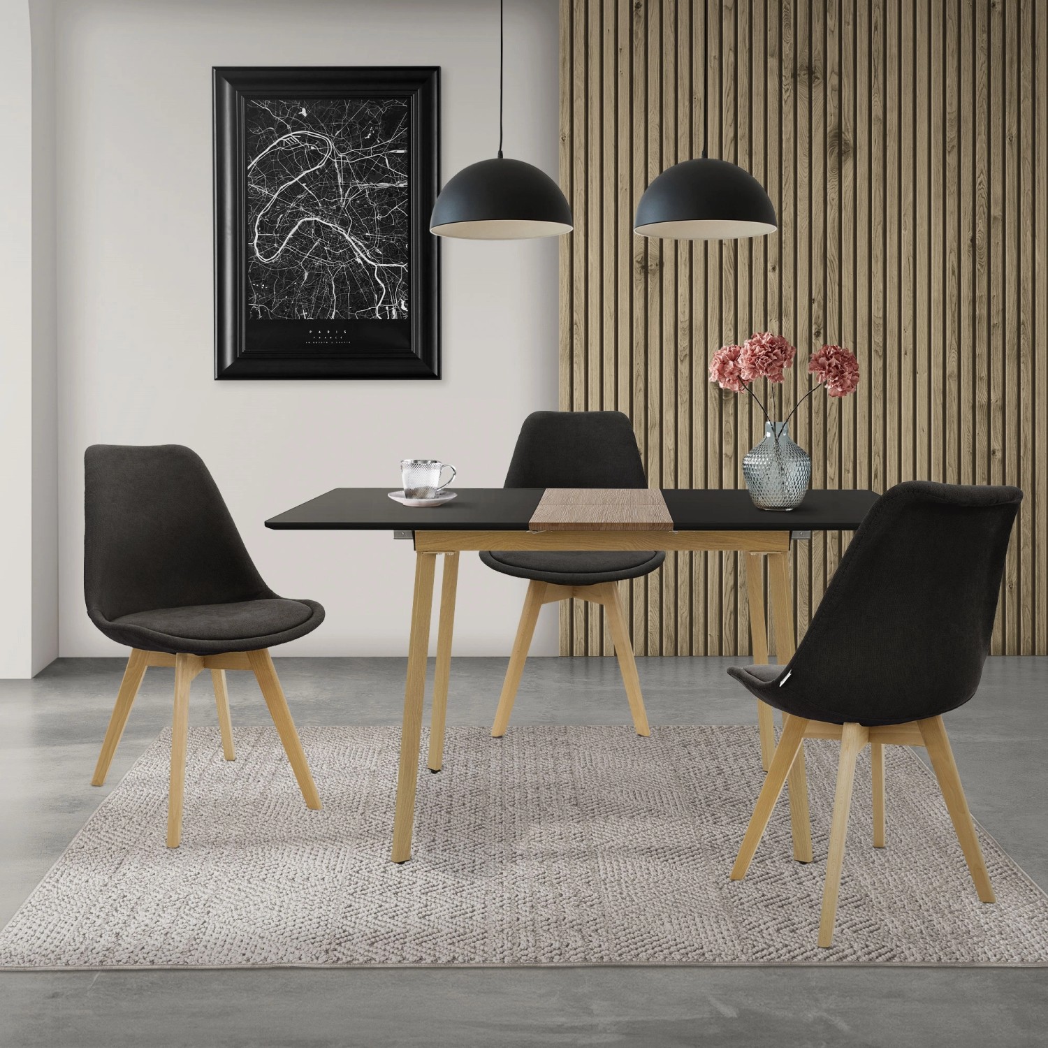 IDMarket Esstisch Dona - Ausziehbar Von 110-200cm Für 4-10 Personen