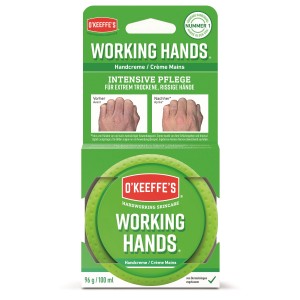 O'Keeffe's Working Hands Handcreme, 96g, für trockene, rissige Hände. Intensive Pflege.
