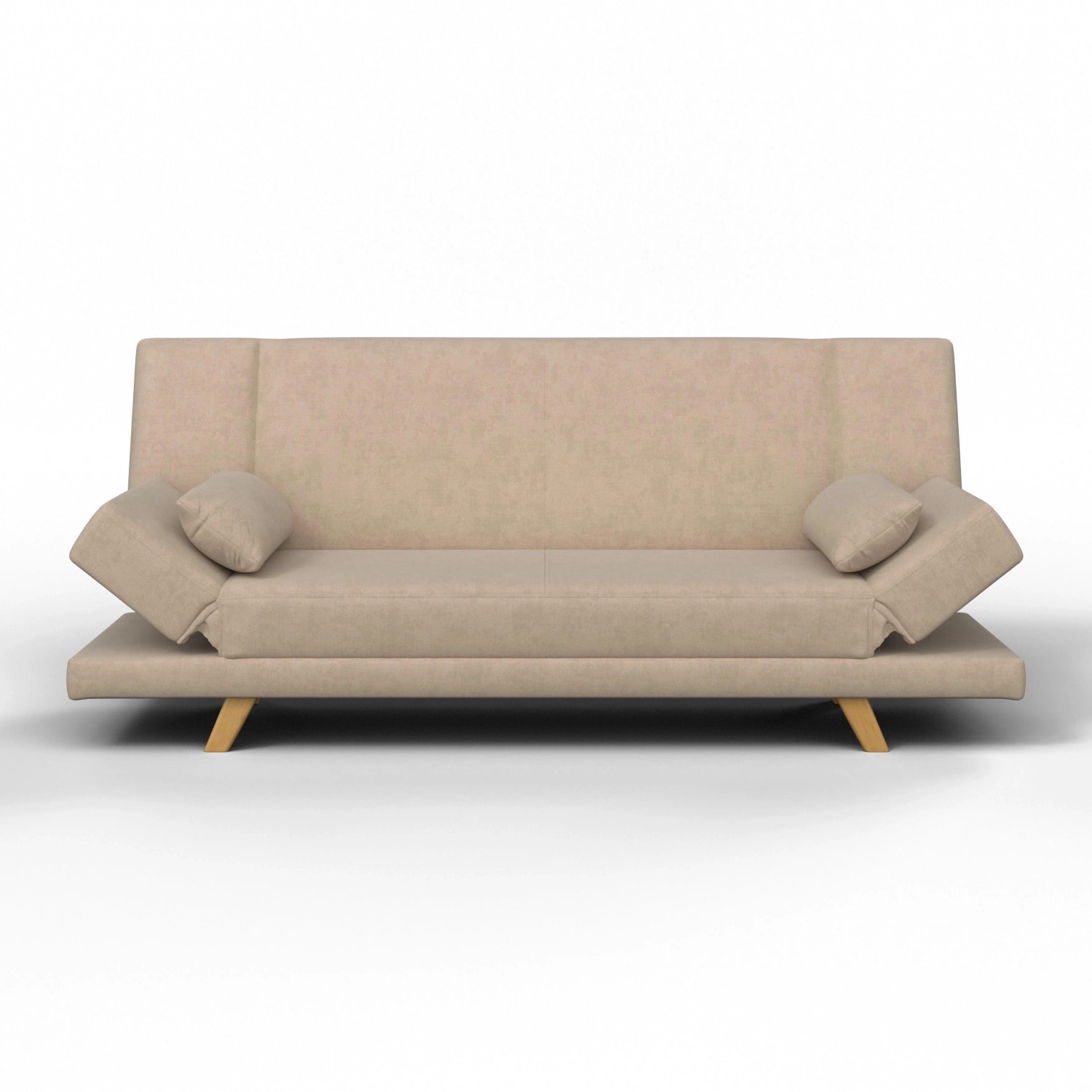 Bessagi Home Schlafsofa Funky Beige Webstoff