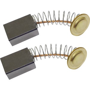 Ersatz-Kohlebürsten für CMI Schlagschrauber 900 W, 2er-Set aus Graphit mit Feder.