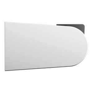 Schütte Brausehalter Bh-3Pr Chrom zur Wandmontage, geeignet für Handbrausen.