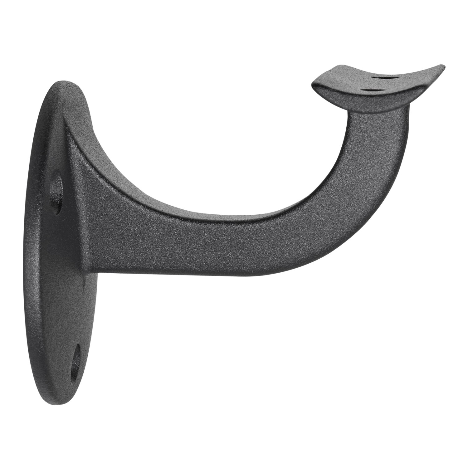 SOTECH Handlaufhalter COMPACT Schwarz Höhe 68 mm Ausladung 65 mm für Handläufe mit Ø 45 mm_3