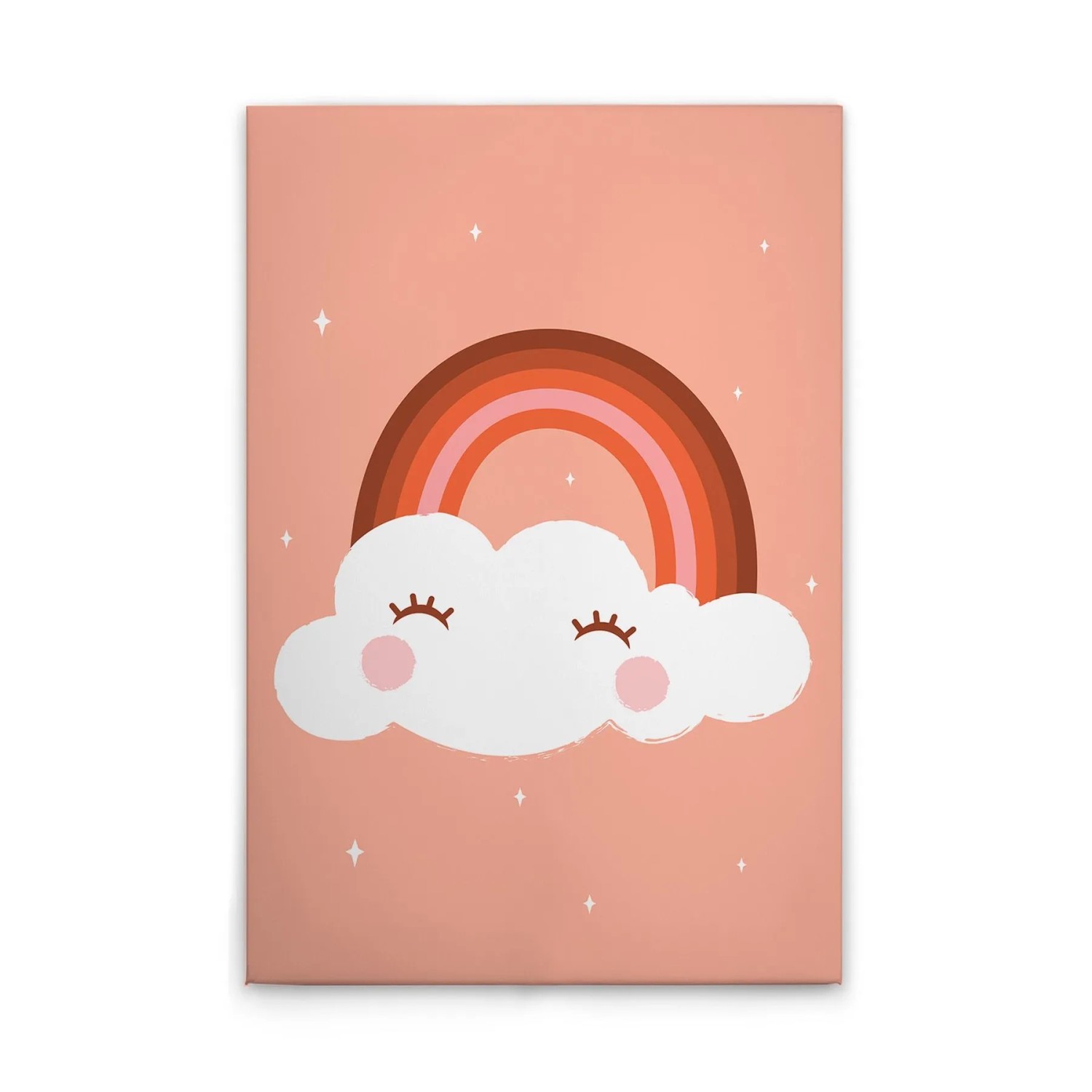 Tadessi Leinwandbild - M1-No.51499 - Einhorn Rosa Wolke - 40 x 60 cm - Querformat
