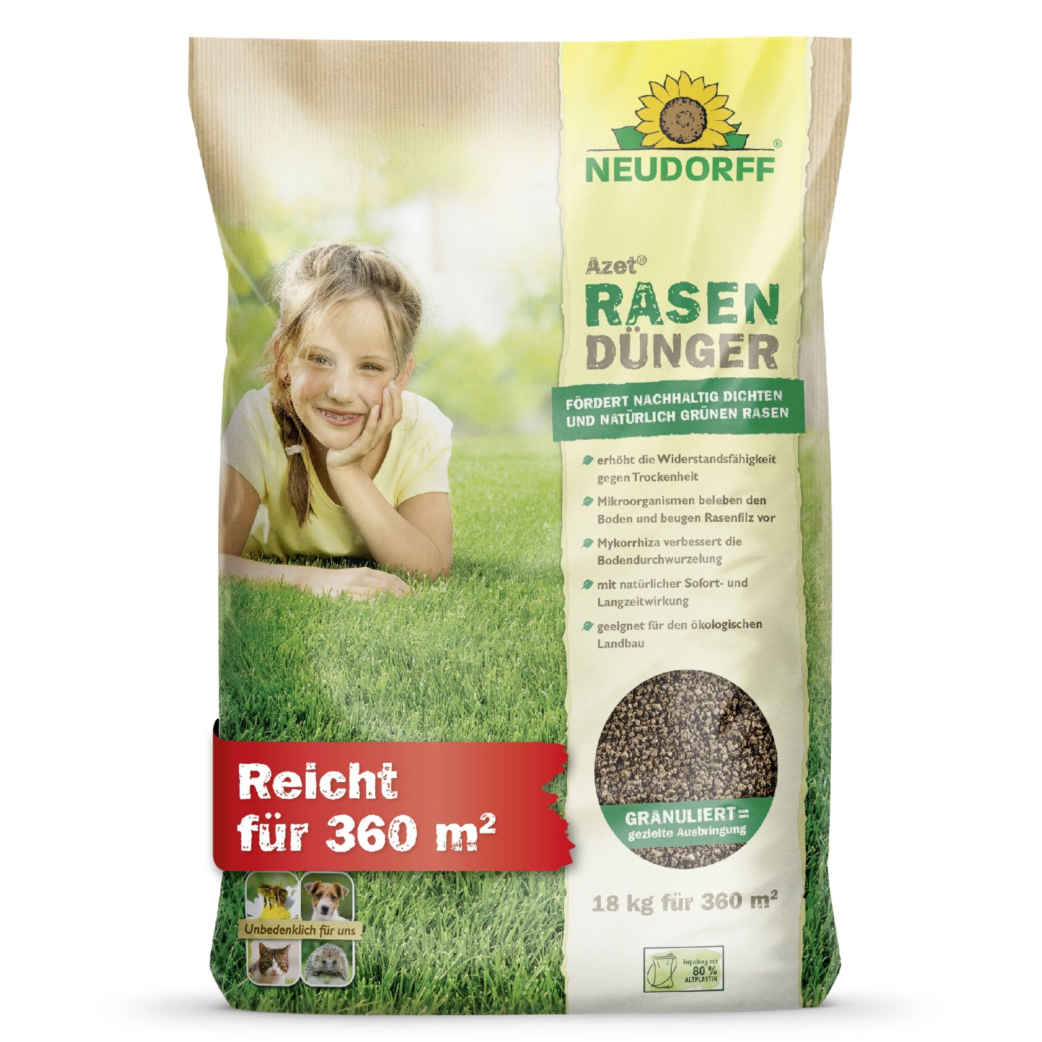 Neudorff Rasen-Dünger Azet 18 kg