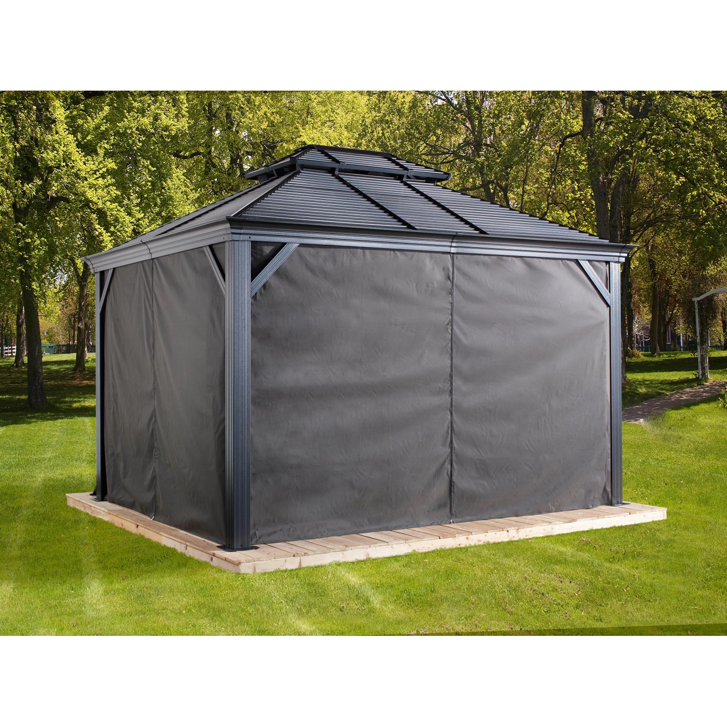 Sojag Pavillon Vorhänge Mykonos 12x16 kaufen bei OBI