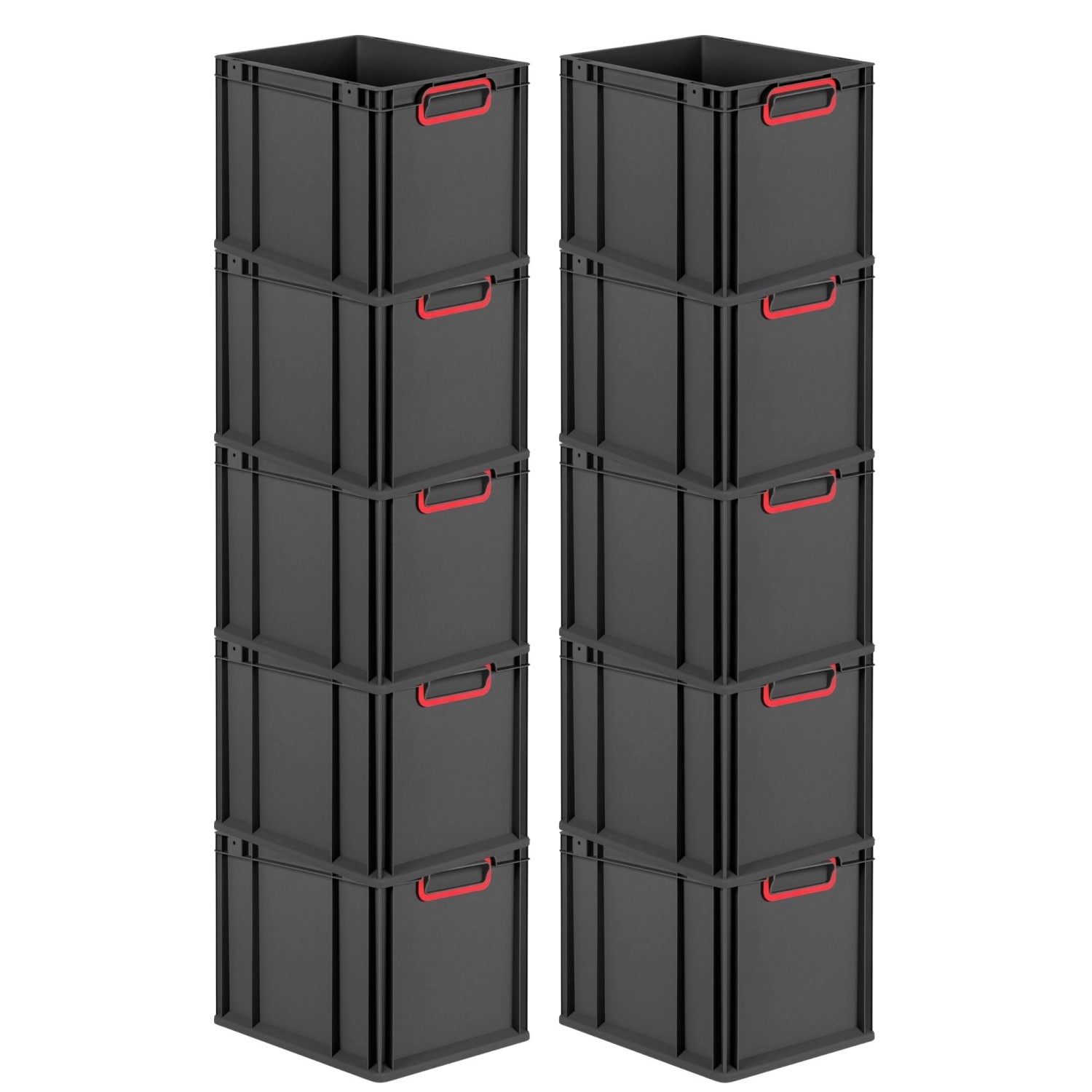 PROREGAL SparSet 10x Eurobox Nextgen Color HxBxT 32x30x40cm 30 Liter Griffe günstig online kaufen