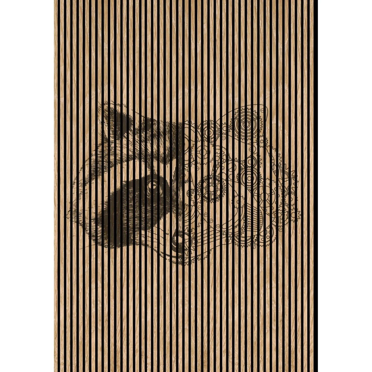 FN Acustico Akustikplatte Raccoon 1 PET u. MDF Foliert 1.693 x 19 x 2.400 mm