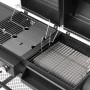 Detailansicht des El Fuego 3in1 Kombigrill Sierra, der Gas-, Kohle- und Smoker-Funktionen vereint.