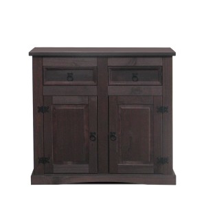 ebuy24 New Mexico Sideboard, kolonial gebeizt mit 2 Schubladen und 2 Türen.