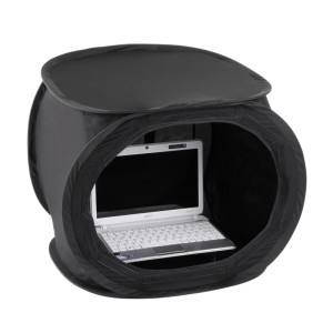 Walimex Pop-Up Laptop-Zelt 50X50X50Cm Fotozelt Sonnenschutz Blendschutz